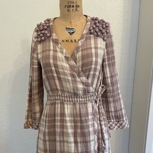 Anthropologie bathrobe Small 2-4